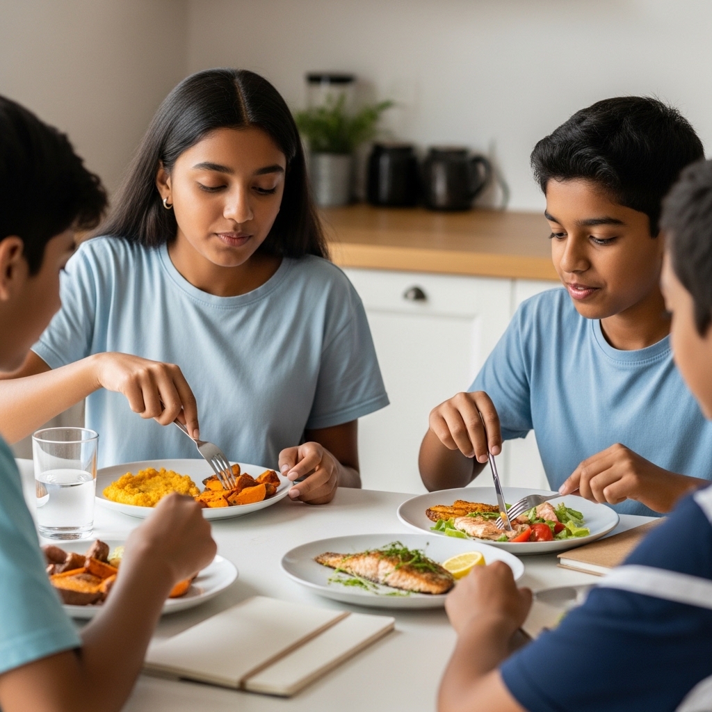 Sweet Potatoes & Fish: Supporting Hormones, Vision, and Growth 